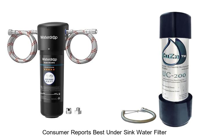 consumer reports best under sink water filter