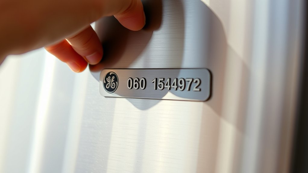 determine ge appliance age