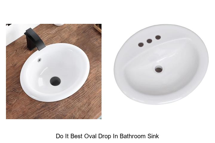do it best oval drop in bathroom sink