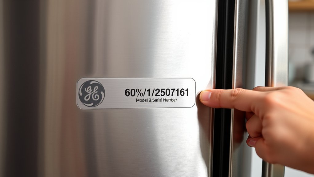 How to Determine the Age of Your GE Appliance 2 ge appliance model and serial numbers locations