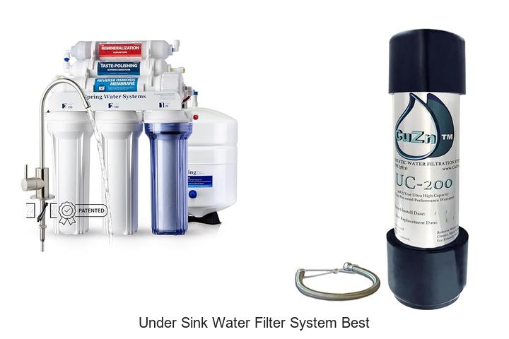 under sink water filter system best