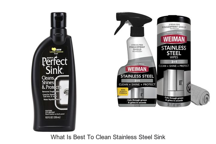 what is best to clean stainless steel sink